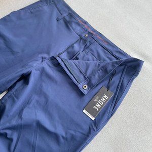 BRAND NEW WITH TAGS /NWT Rhone Commuter Pant slim fit men's navy blue dress pant